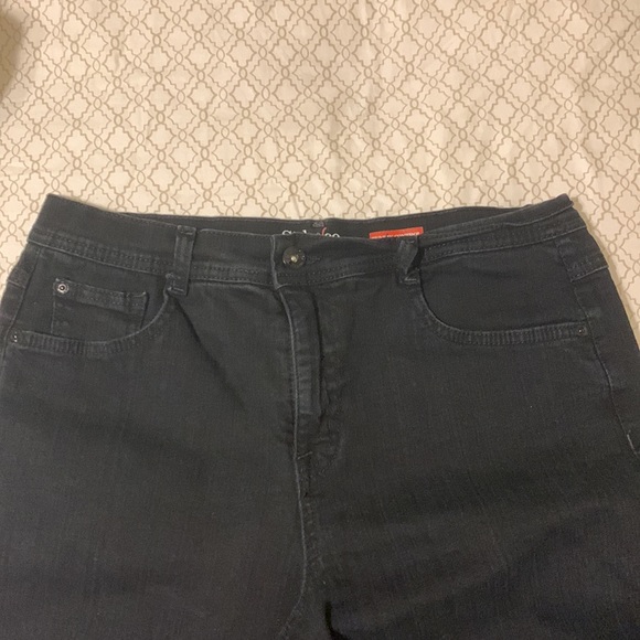 Style & Co. Jeans Black Tummy Control Jeans - Picture 3 of 9